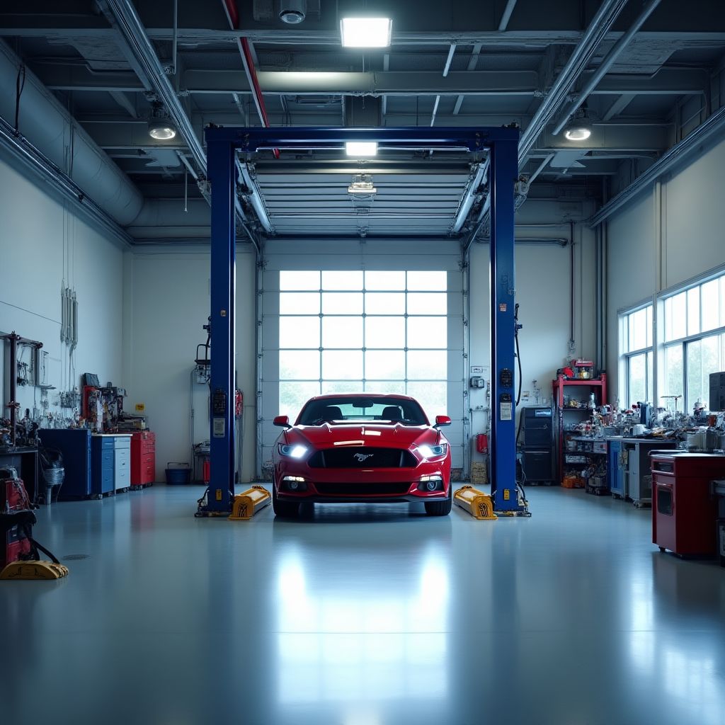 Modern Service Bay
